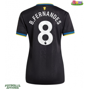 Manchester United Bruno Fernandes #8 Tredje Tröja Kvinnor 2025-26 Kortärmad
